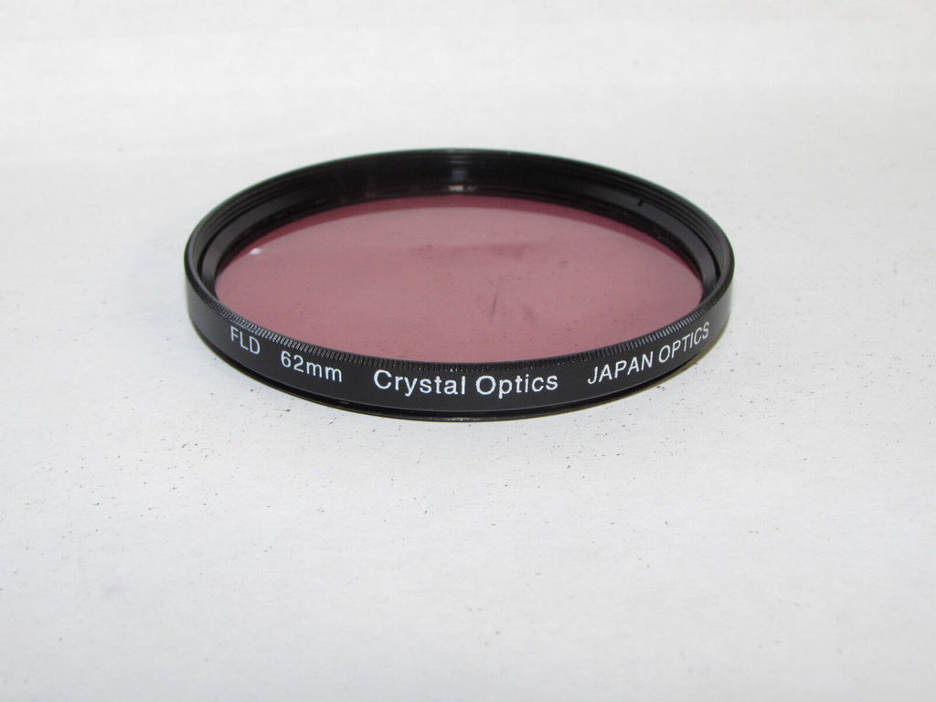 Used FL-D Crystal Optics 62mm Lens Filter Made in Japan O40821