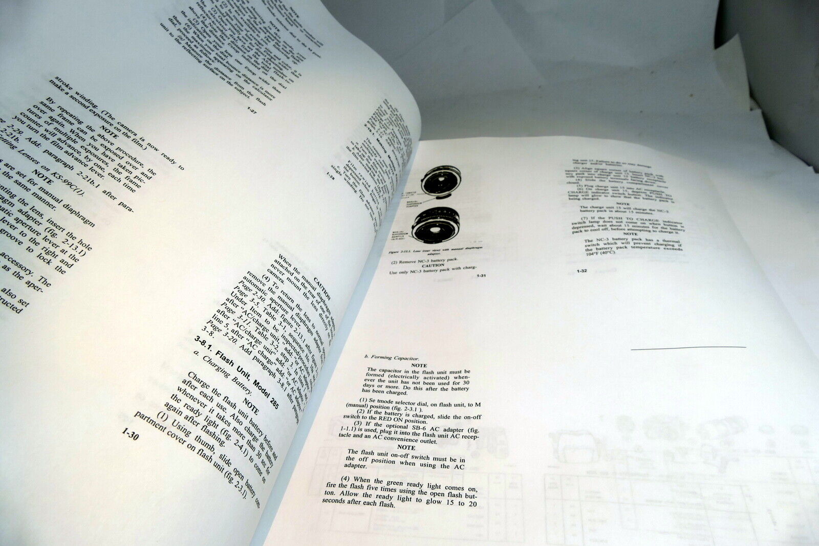 KS-99C F1 camera Operator's Technical Instructions manual Guide Dept. Army 1975