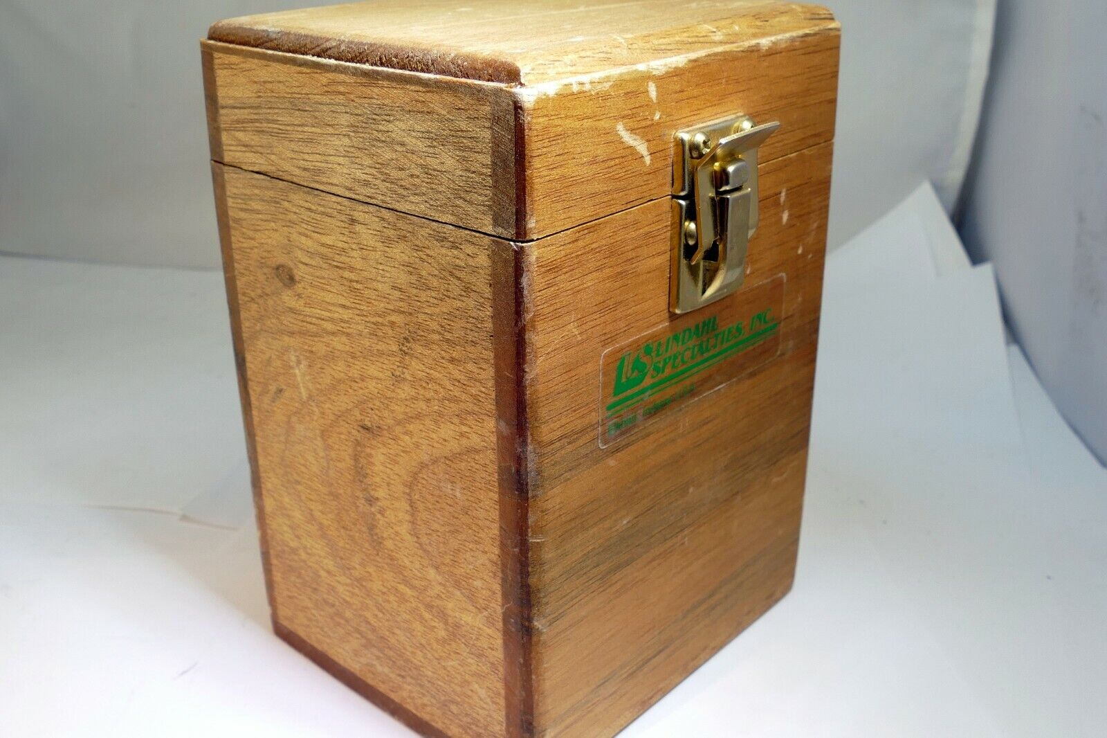 empty Wooden Storage Case Box for LS Lindahl Square filters