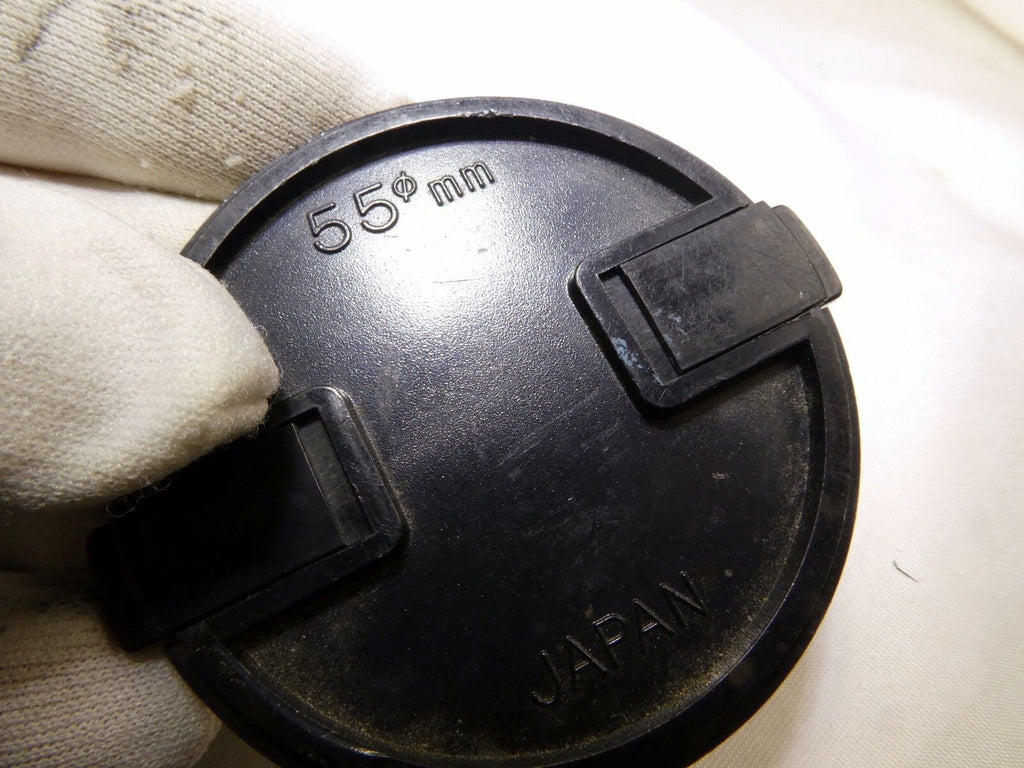 Makinon 55mm rim Front Lens Cap Snap on type