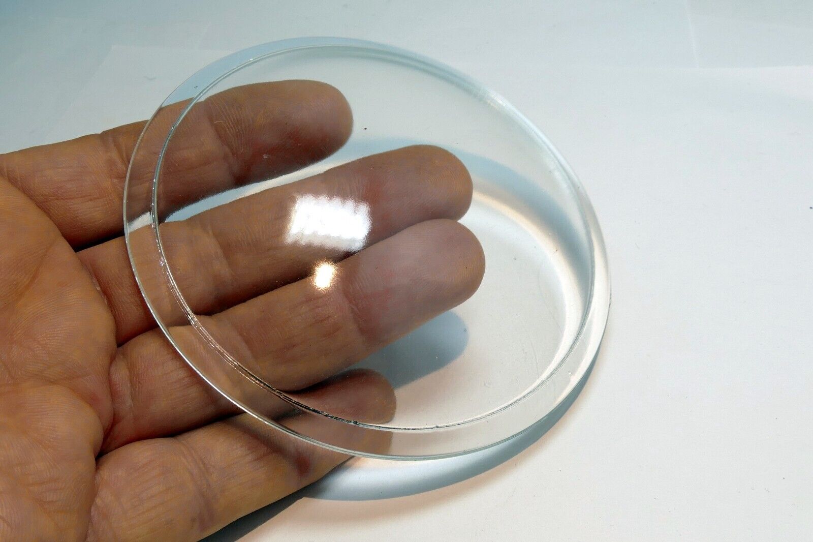 4"  Wide Angle Soft Focus Shade Dome MIni Diffuser  glass