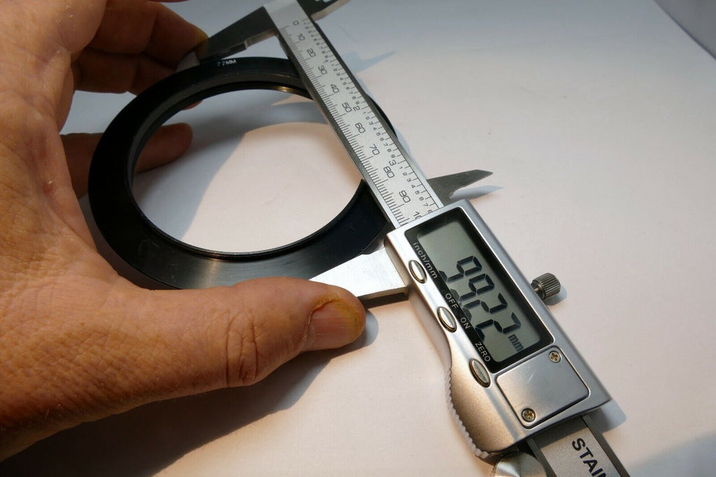 77mm to 77mm lens threaded filter holder to 100mm OD filter holder