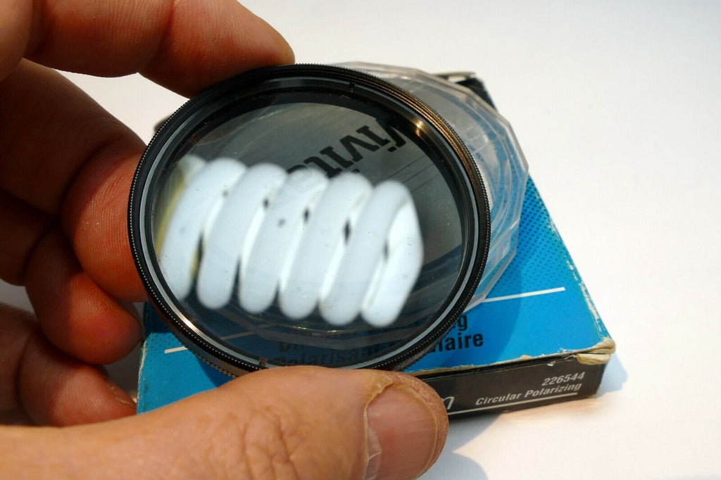 Vivitar 55mm Polarizing Circular Polarizing C-PL Camera Lens Filter