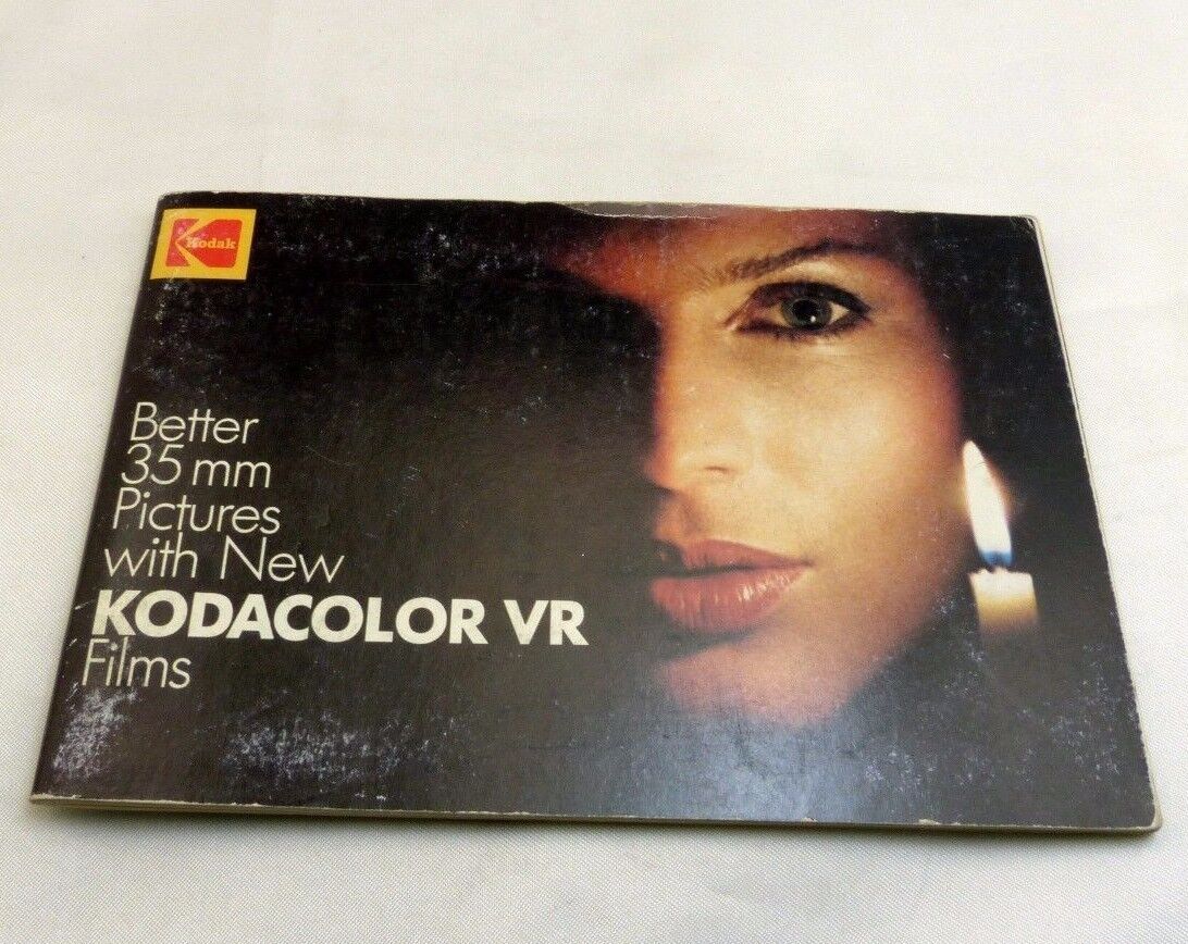 Kodak Better 35mm Pictures with Kodacolor VR Films Brochure Guide (EN) 70 pages