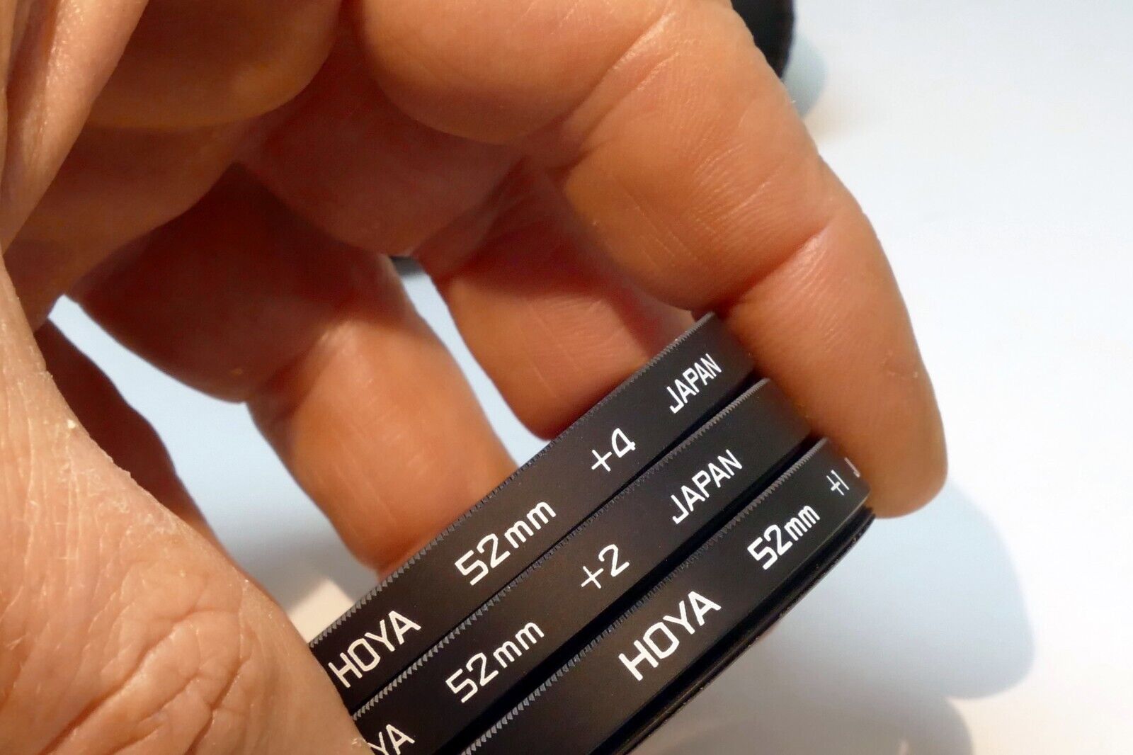 HOYA Close Up Lens Macro set 52mm filter +1 +2 +4 kit