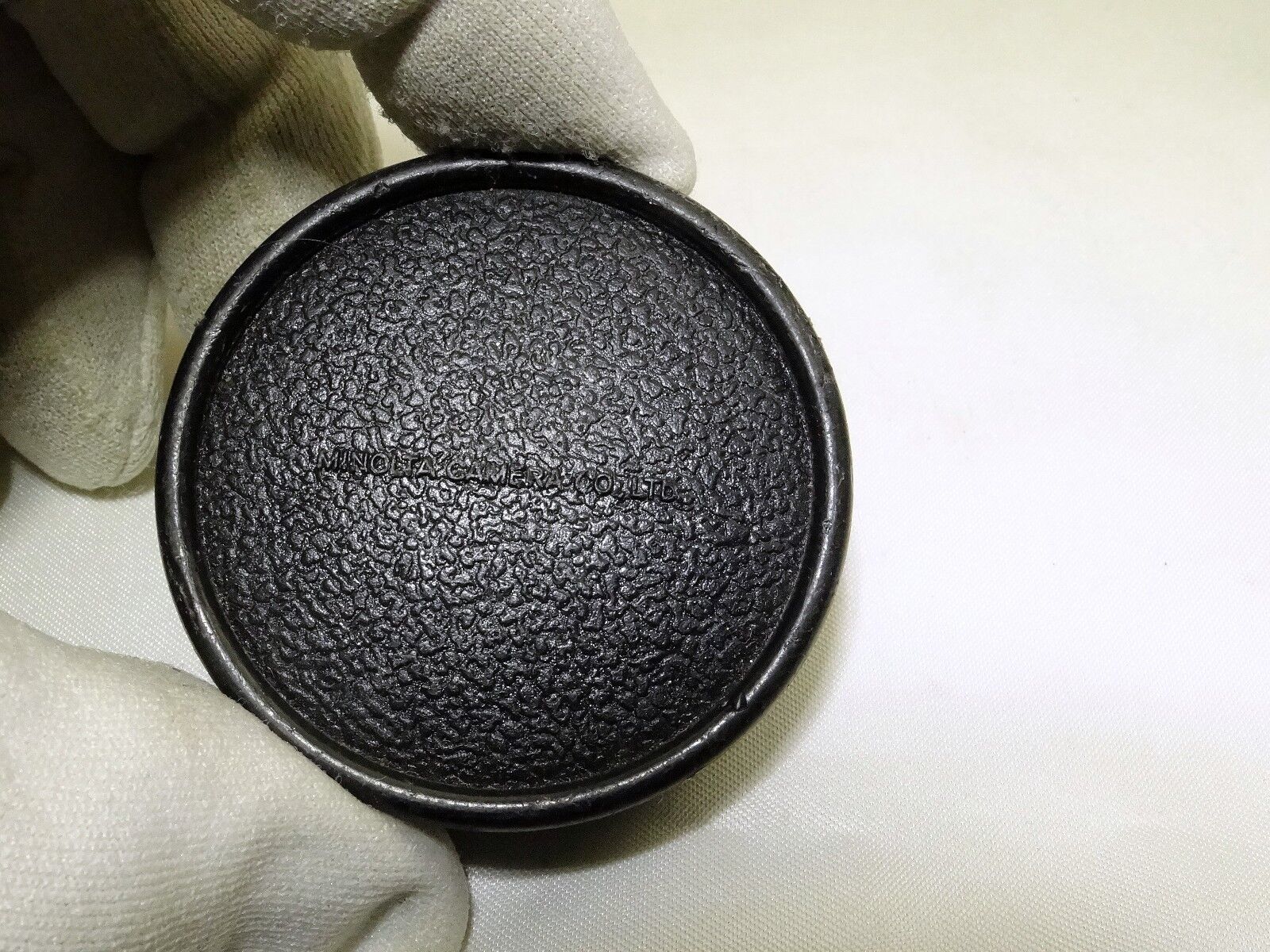 Minolta SR MC Rear Lens Cap  Slip on Genuine vintage