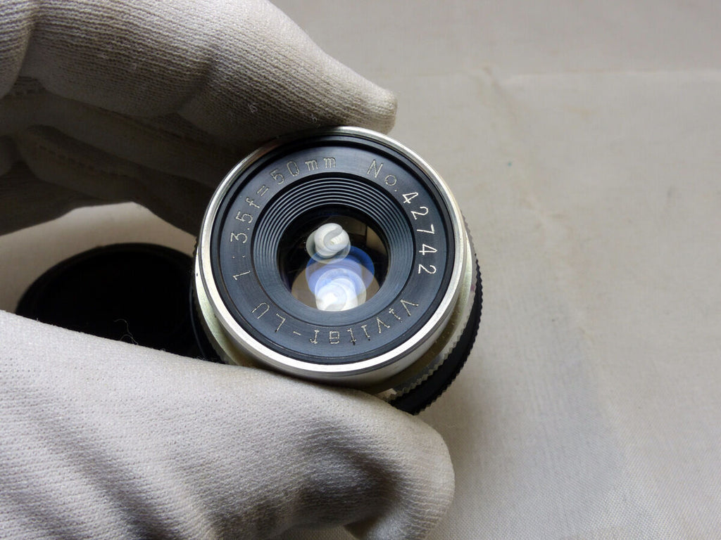 Vivitar LU 50mm f3.5 enlarger lens  ( with fungus or haze )