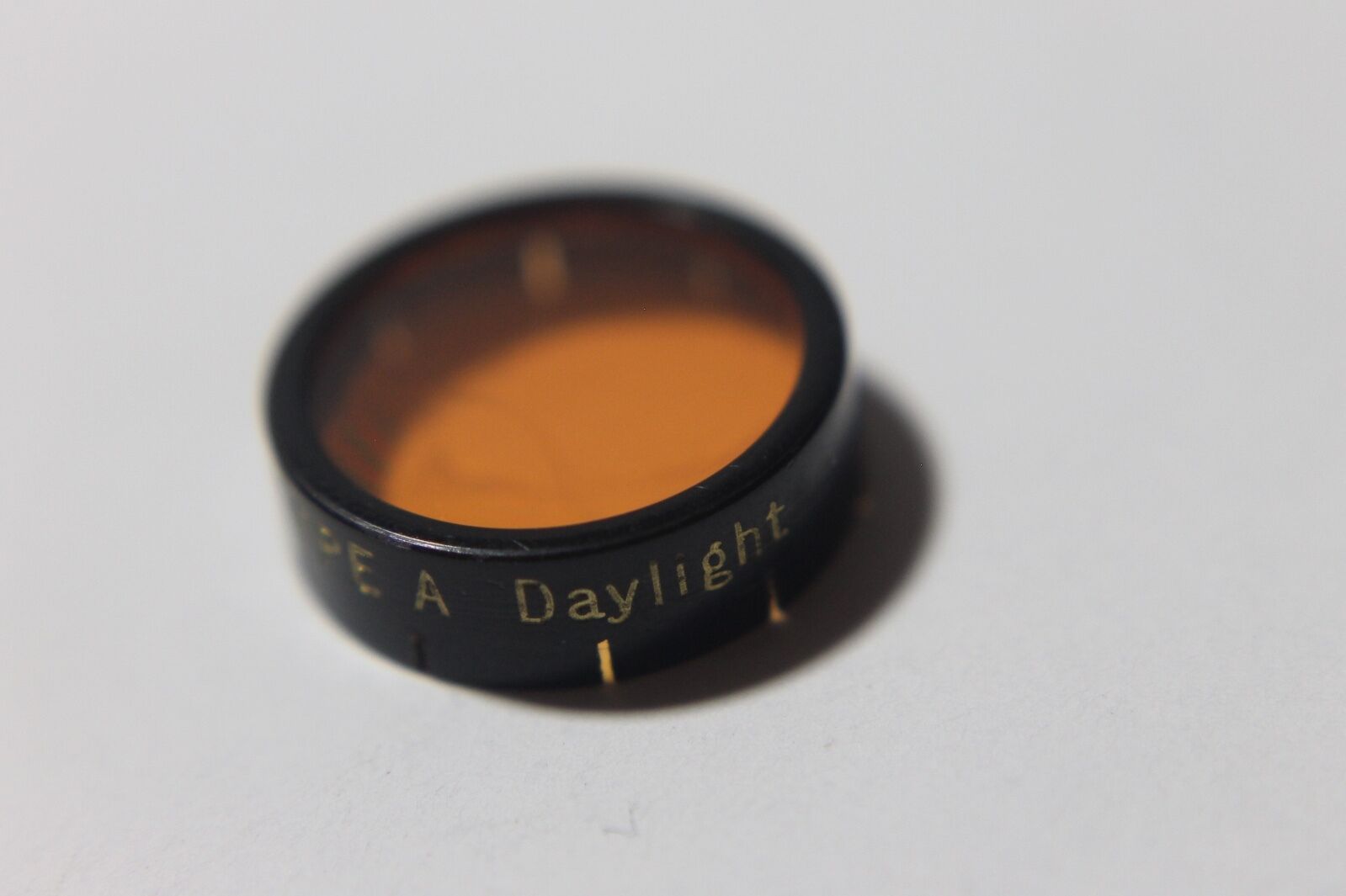 Used Lens Filter W Type A Daylight  slip on type 14.5mm ID  85 warming