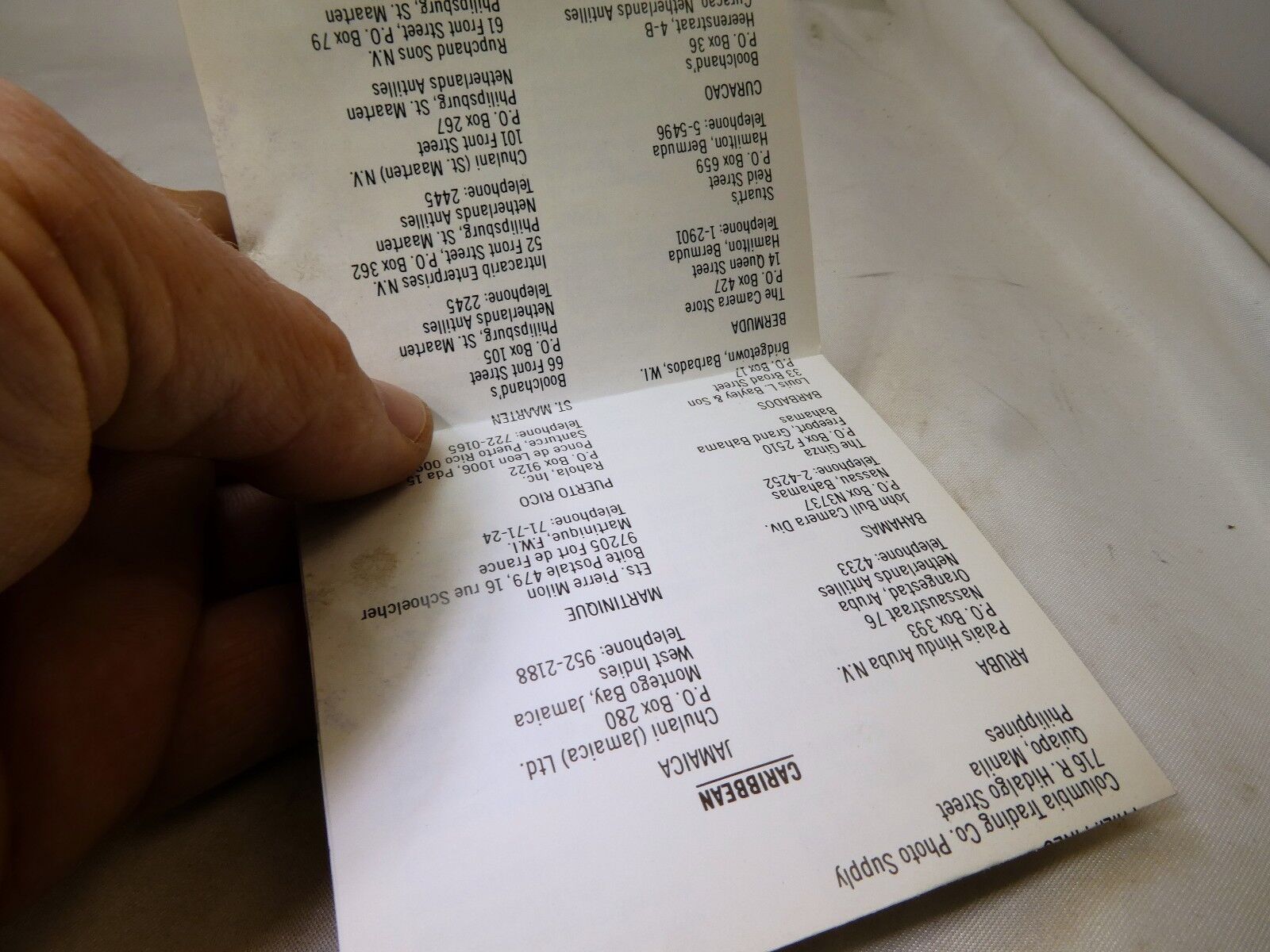 Vivitar lens filter  International Service Centers worldwide vintage 1070's