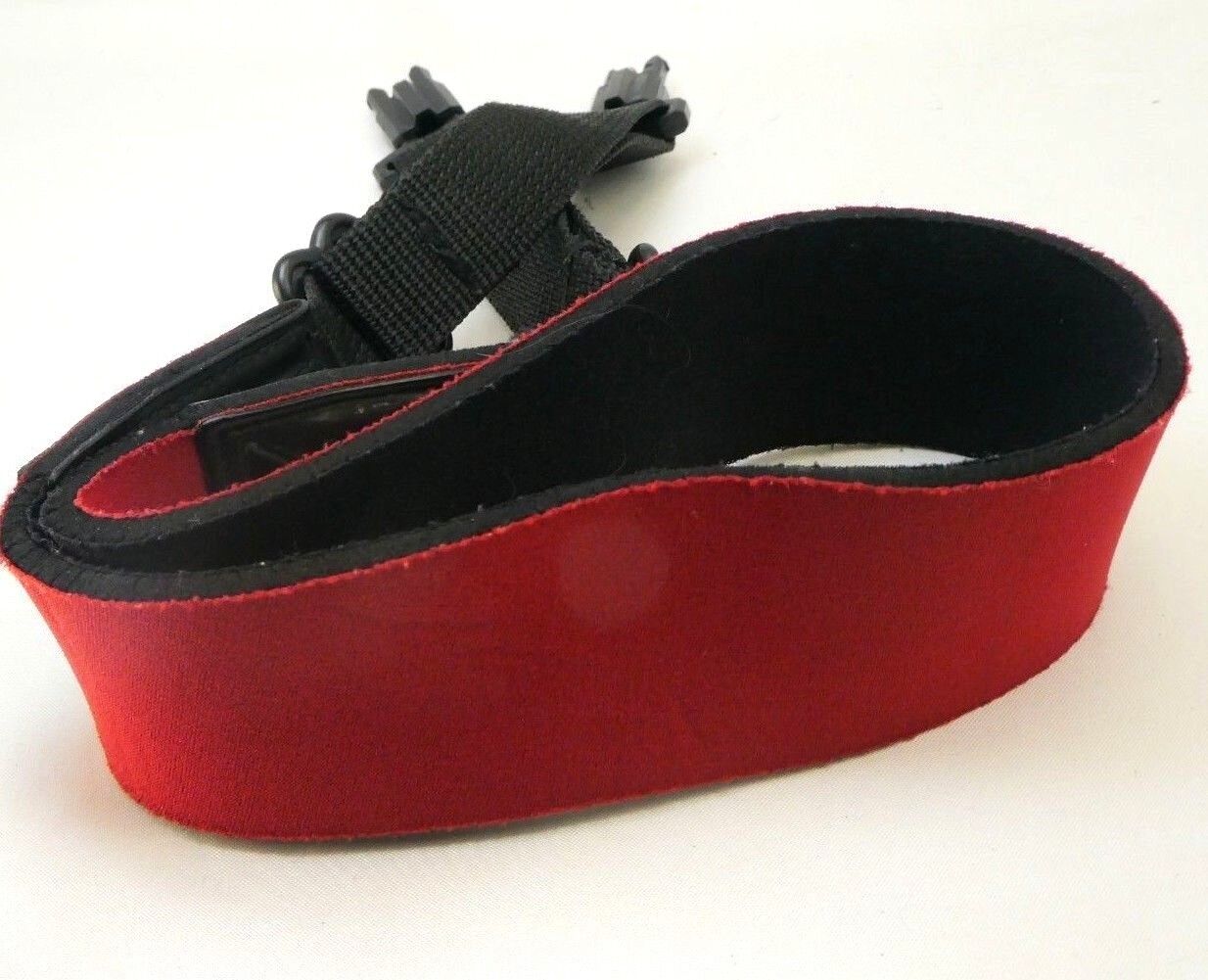 RED Neoprene Camera Neck Shoulder Strap with metal Hooks