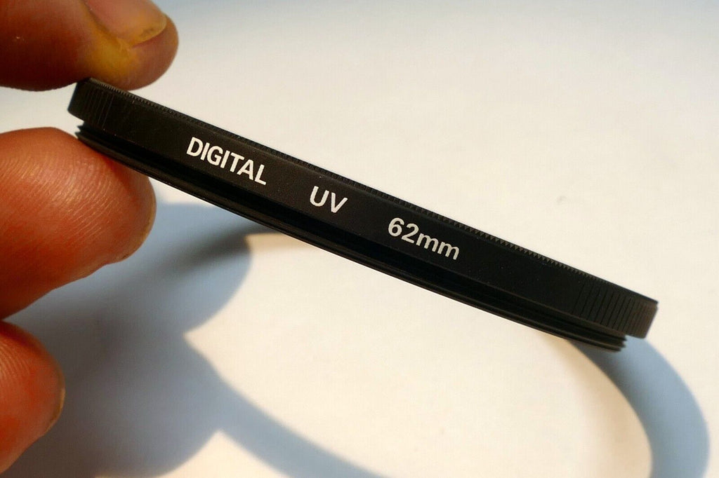Quantaray 62mm Lens Filter Digital UV Low / Slim profile WIDE ANGLE lenses
