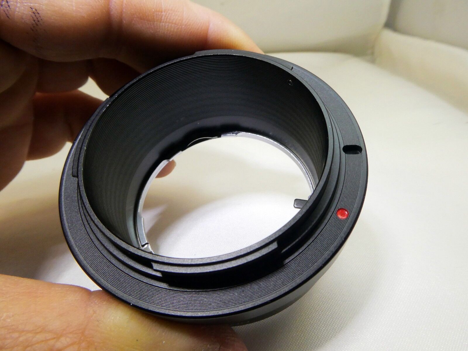Olympus OM Lens mount adapter to Canon EOS R Full frame Mirrorless Camera