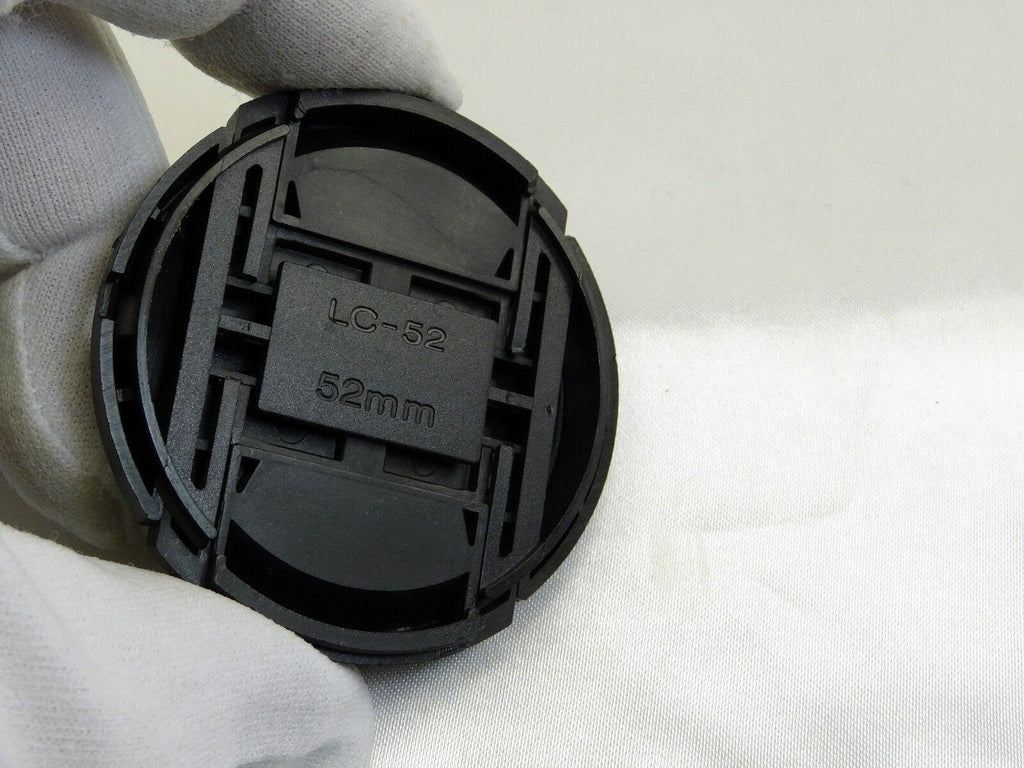 LC-52 52mm Lens Front Cap  Snap on type generic Black plastic for 18-55mm AF-s