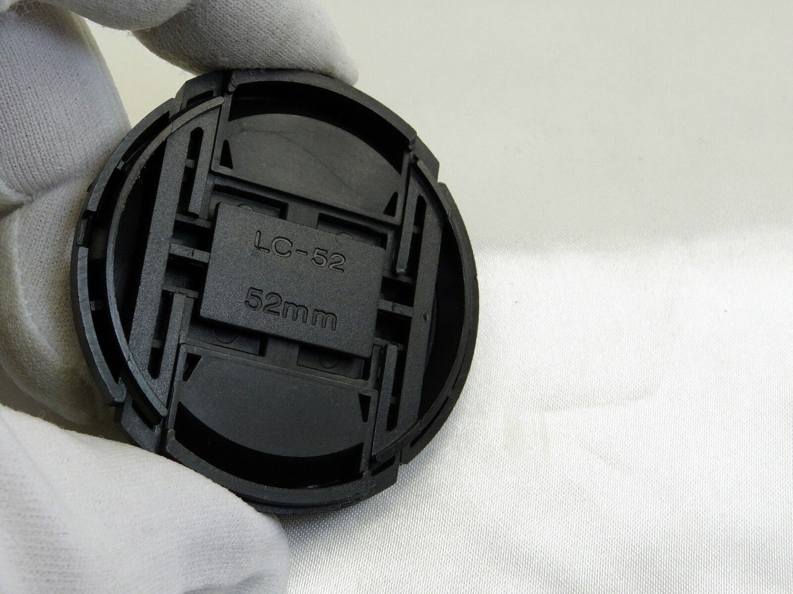 LC-52 52mm Lens Front Cap  Snap on type generic Black plastic for 18-55mm AF-s