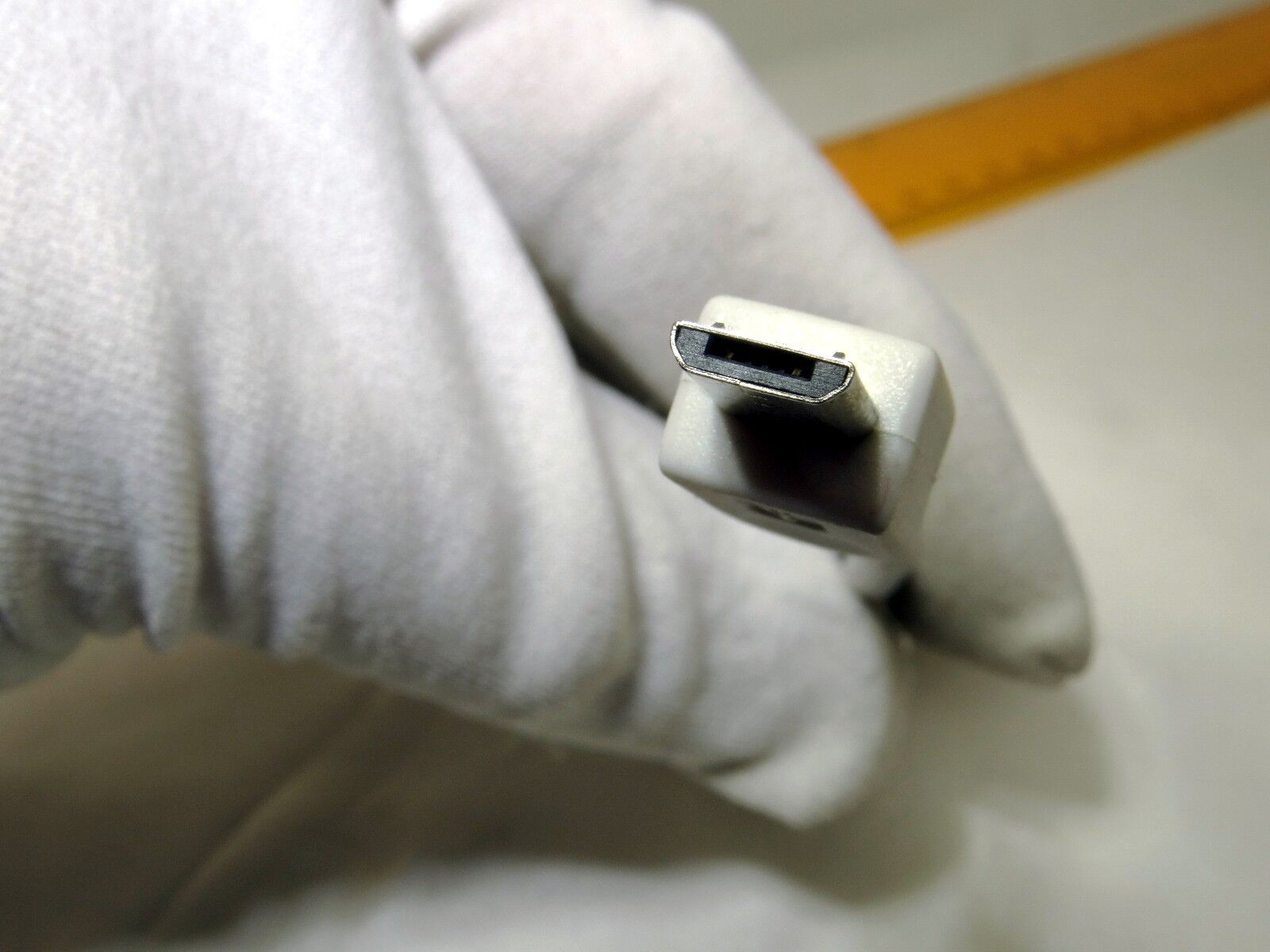 Female USB to Micro USB Male Data Charge Cable camera  4" long