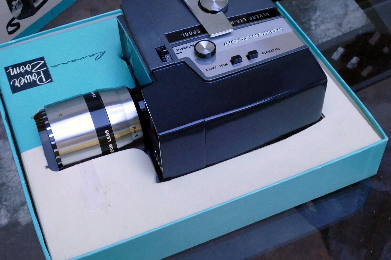 Revere 8 Eye-Matic 8mm Spool Model 143 Power Zoom w/ f1.8 Raptar Lens - AS IS