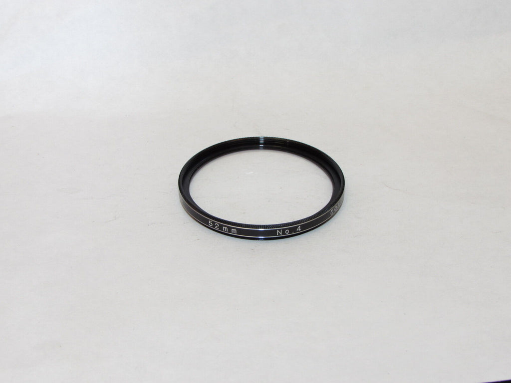 Used Vivitar Coated Close Up No. 4 52mm Lens Filter Made in Japan O32811