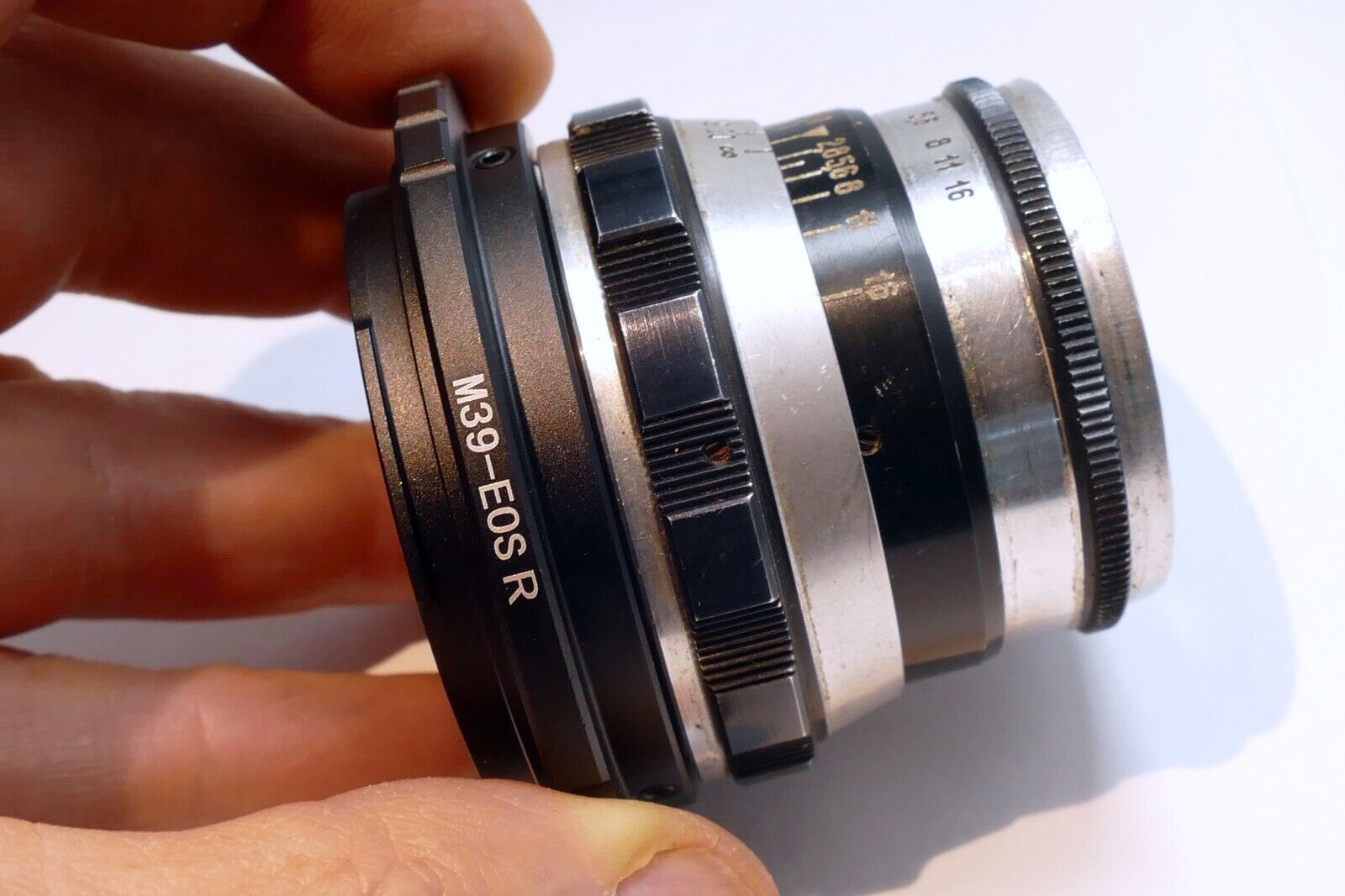 Adjustable Leica M39 Lens to Canon RF Mount EOS R5 R6 R7 R10 Camera Adapter ring