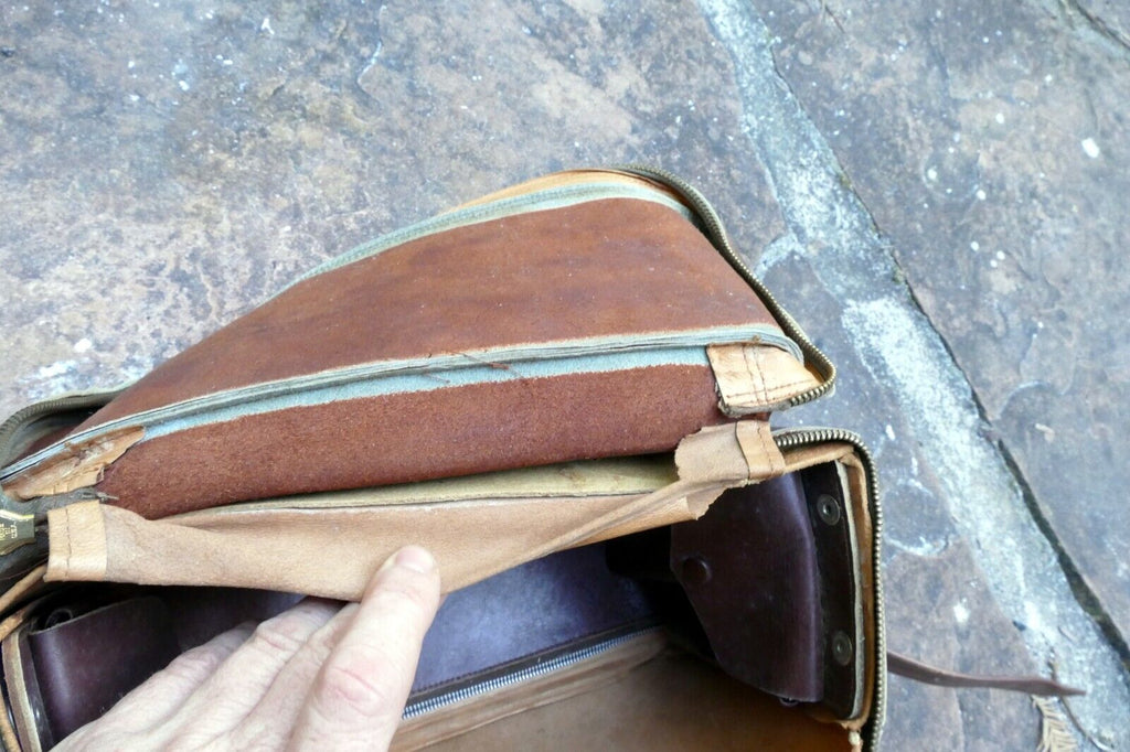 Cheney Genuine Leather Hard Case Camera antique messenger bag made in England