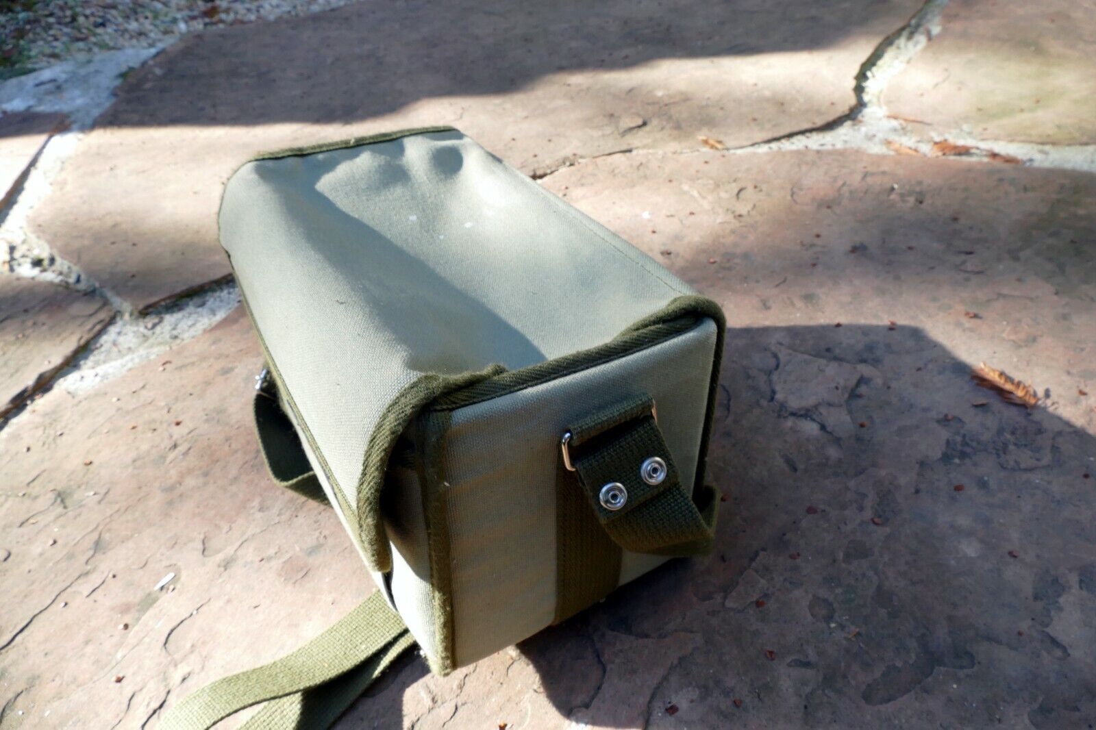 Nikon ME FG camera Case vintage Genuine OEM canvas green khaki