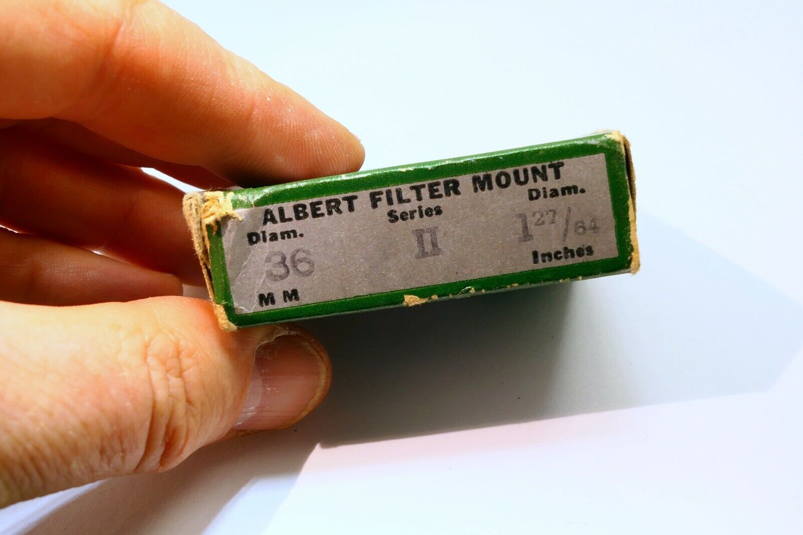 Empty paper Box for Albert  FILTER 55X55mm