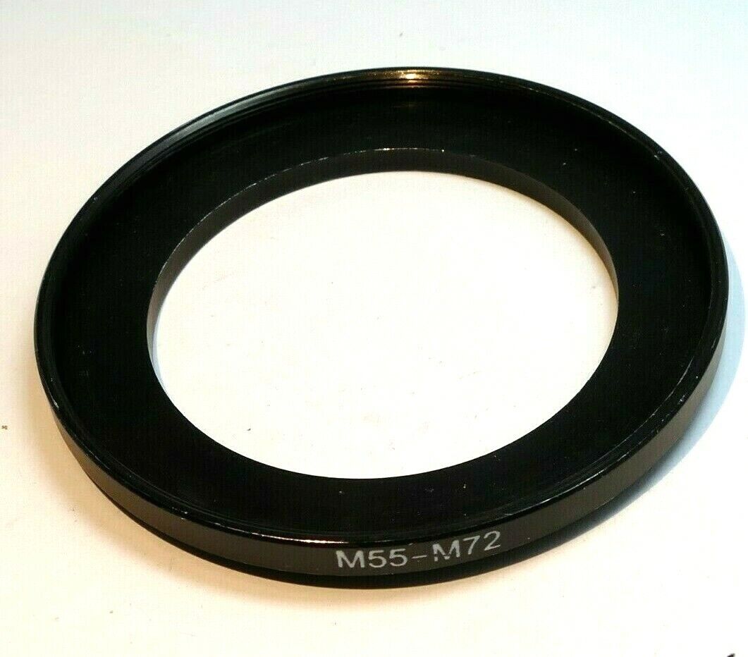 55mm to 72mm Lens Adapter ring Step-up