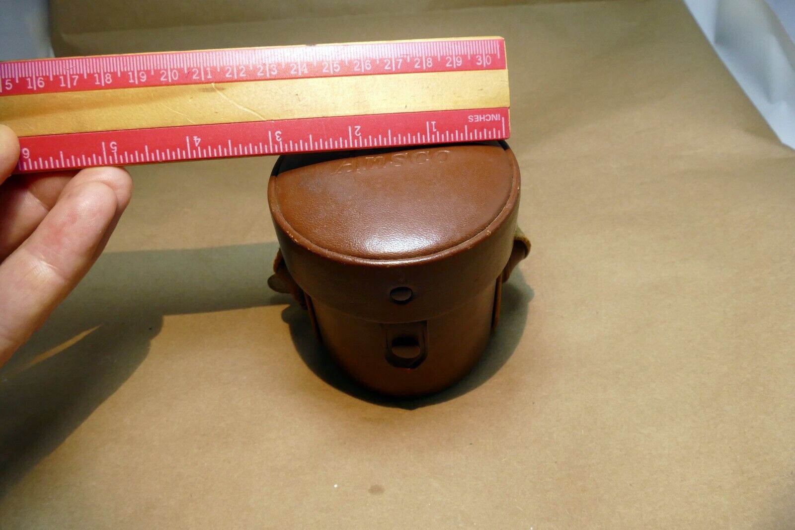 Ansco  Lens case small 3X3"  Agfa