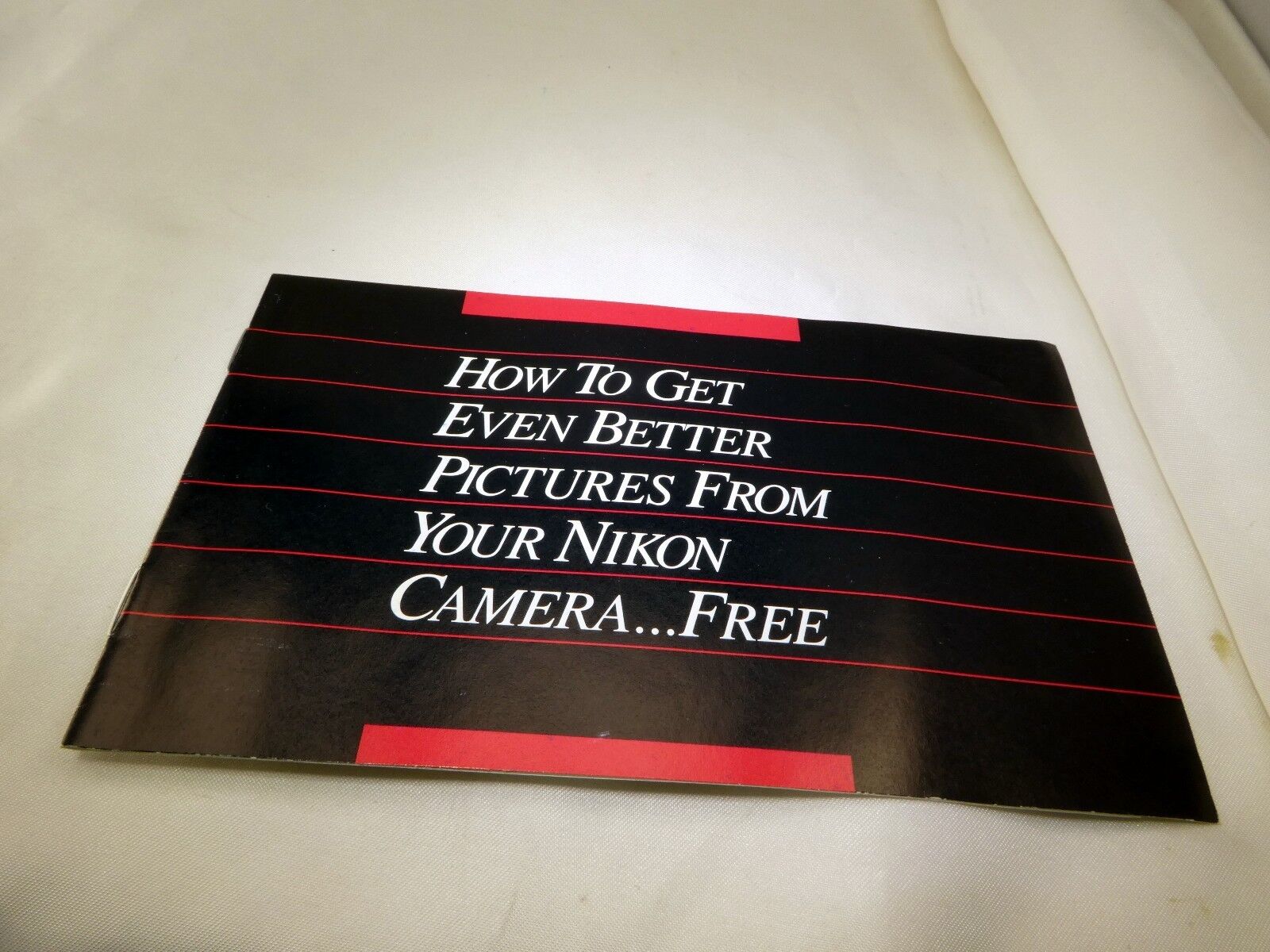 Nikon customer questionnaire return repairs post card (EN) vintage Nikon Inc.