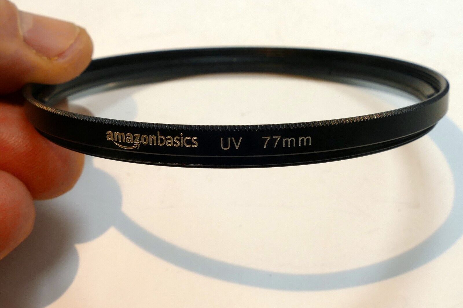 Amazon Basics 77mm UV Filter  Clear protection