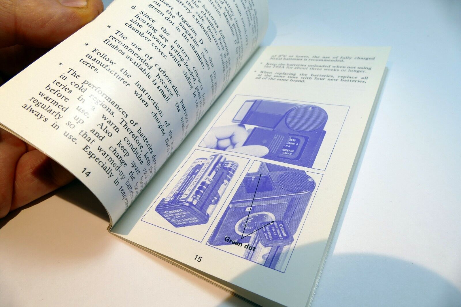 Canon Speedlite 199A  flash Instruction Guide Manual English En E