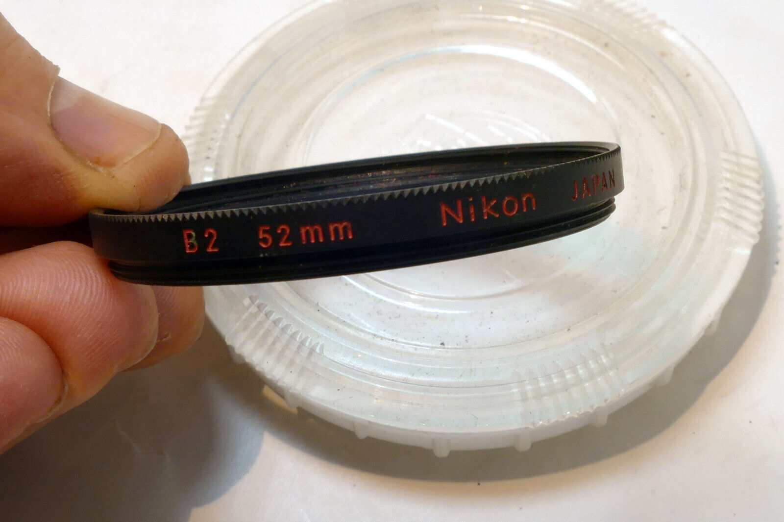 Nikon B2 52mm Filter Japan Nikkor Light Cooling (with coating damaged)