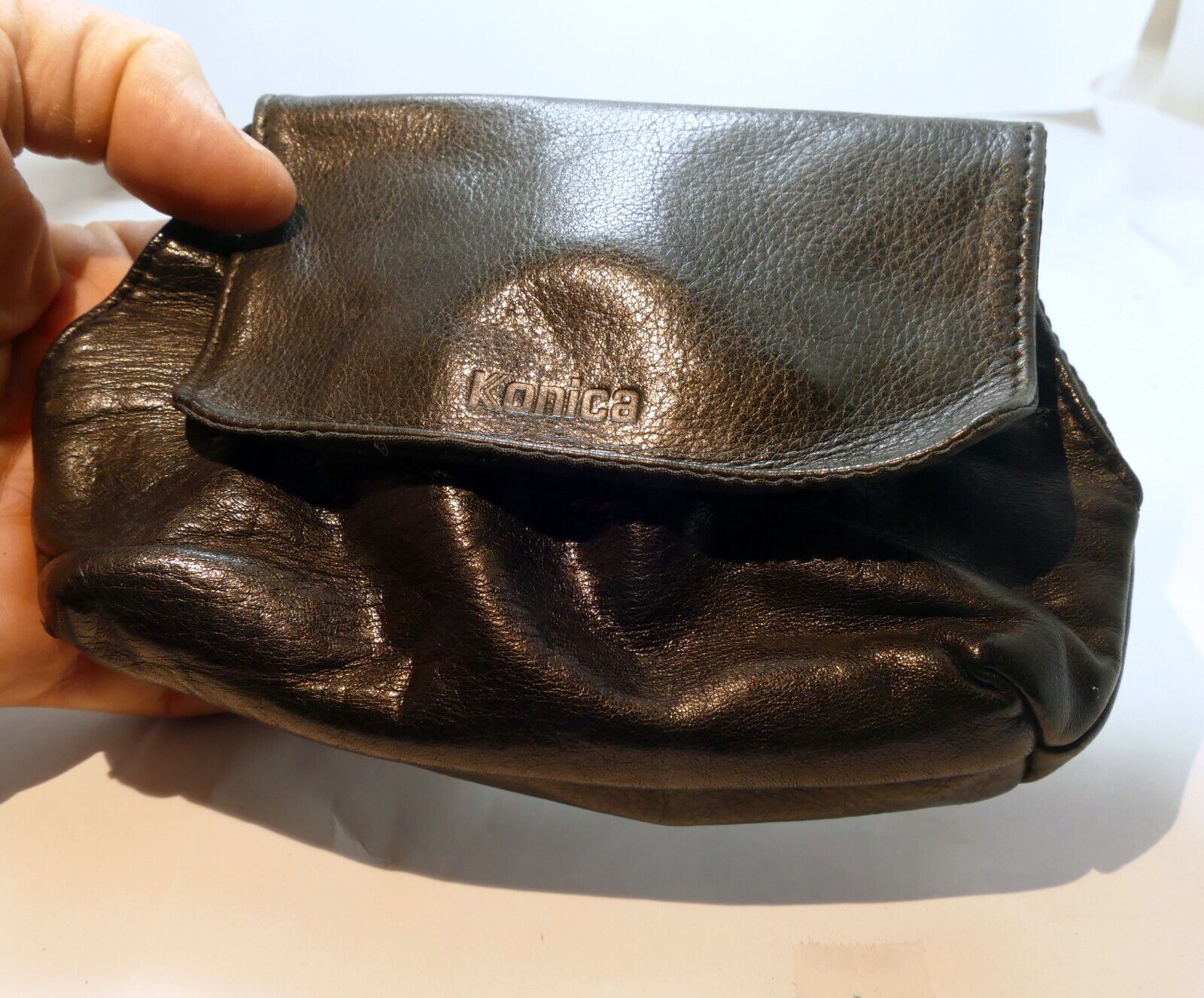 Konica RF Rangefinder AF Camera Empty soft pouch case -  genuine OEM vintage