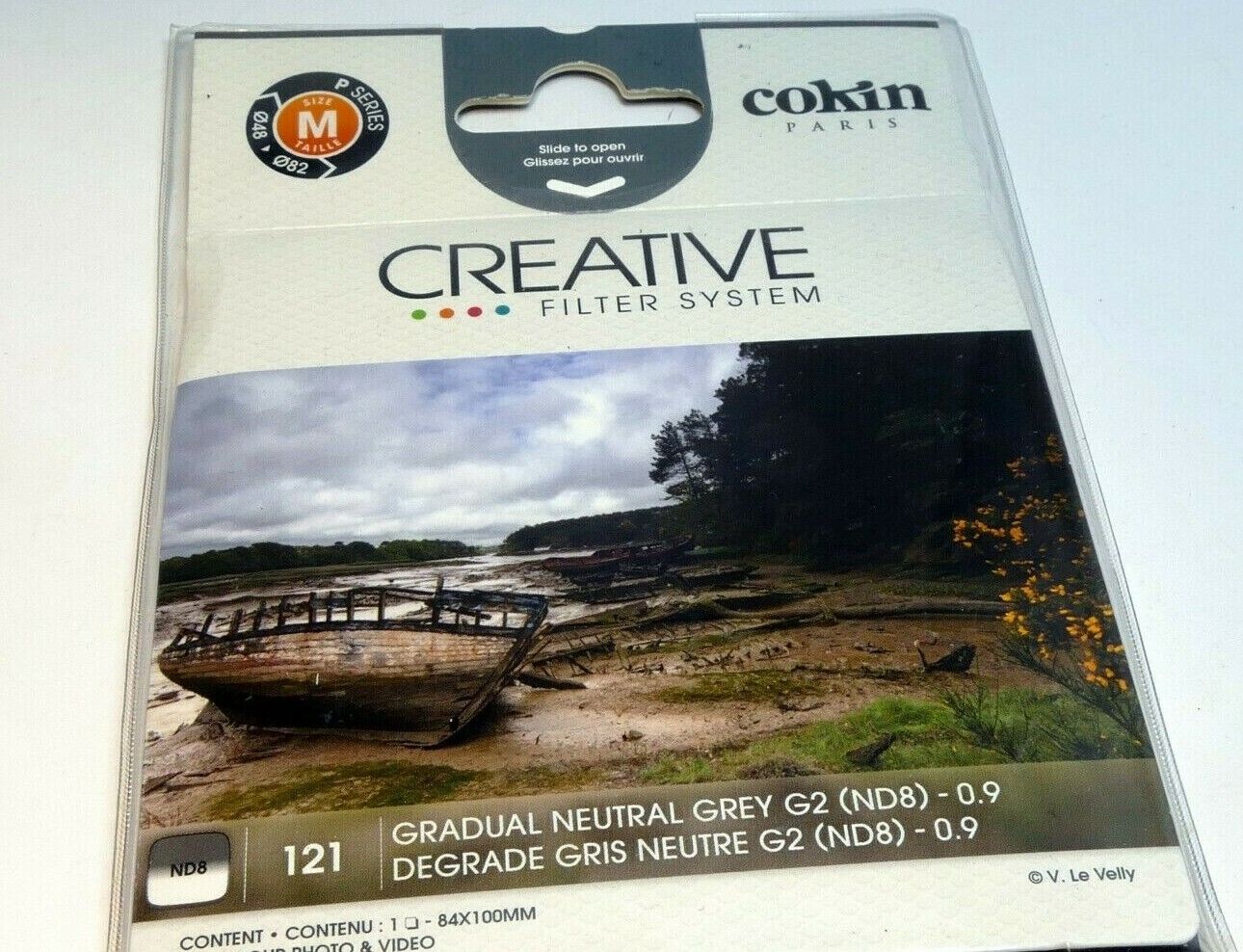 Cokin P. Series M Gradual Neutral Density Grey G2 ND8 121  Genuine  OEM filter