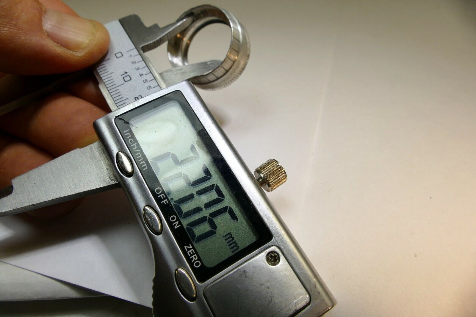 Enteco series IV 4 Filter holder  w/ retaining ring 22mm slip on type