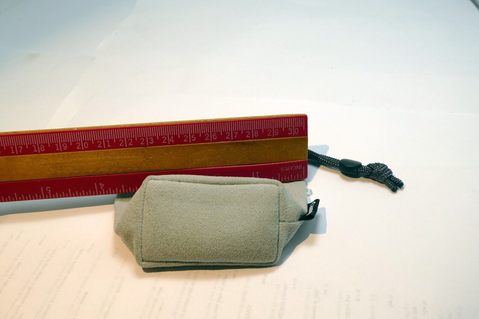 Canon 2X2X1.5" Soft Protective Lens Pouch Case for 22mm M adapter teleconverter