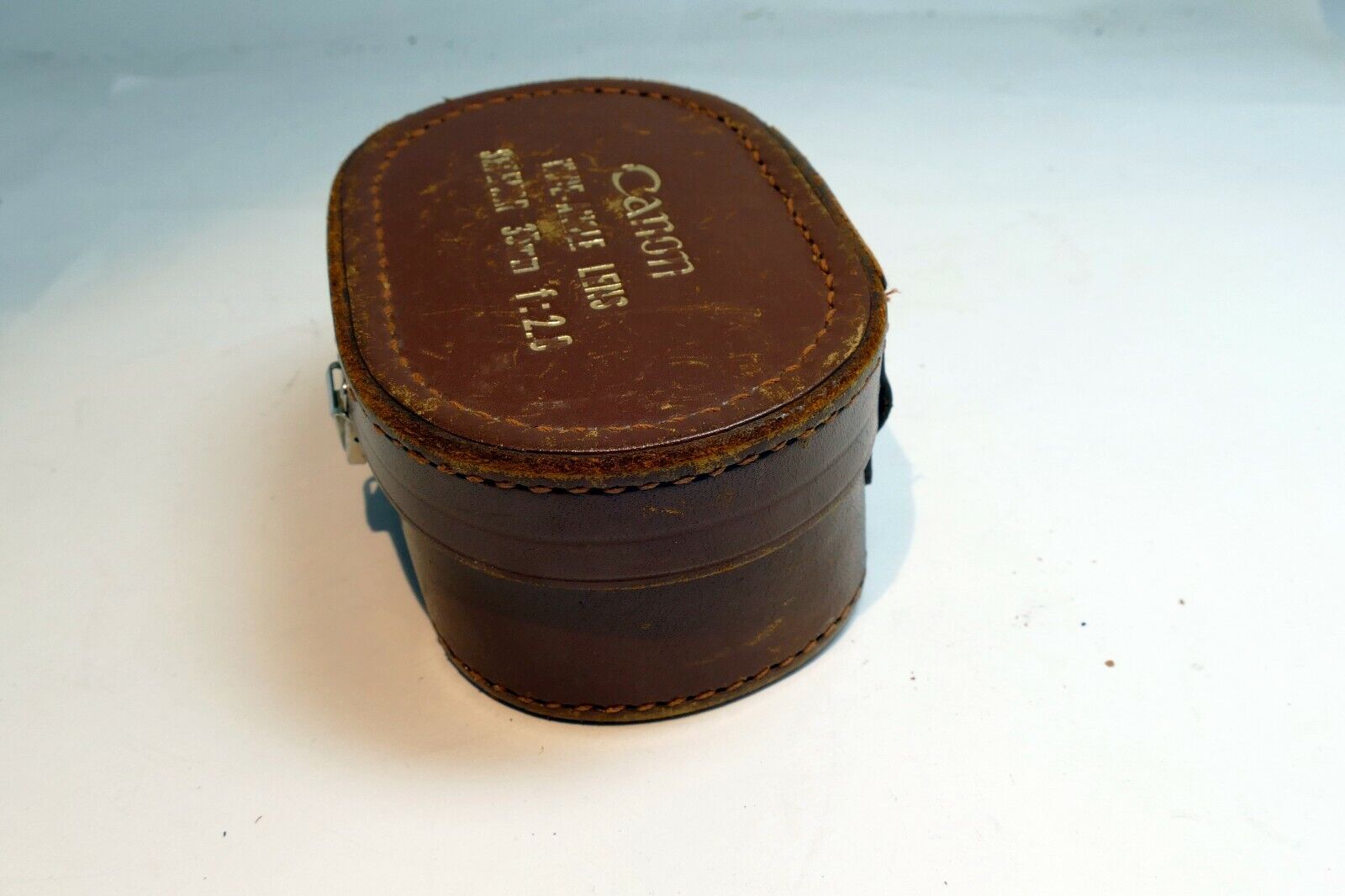 Leather Case for Canon 35mm f2.8 Serenar  & f3.2  L39  Lens rangefinder
