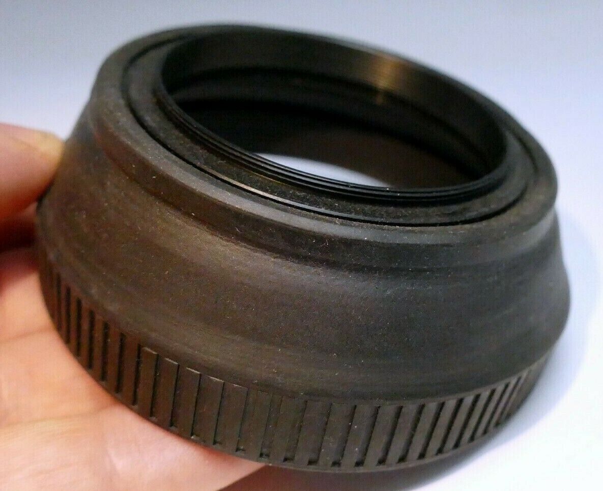 58mm rubber lens hood shade for normal lenses 50mm f1.4 f1.2