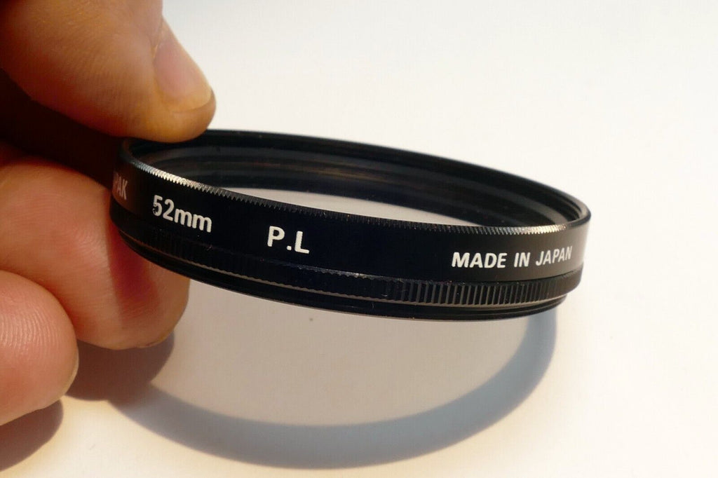 Sunpak  52mm Lens Filter PL Polar Polarizer