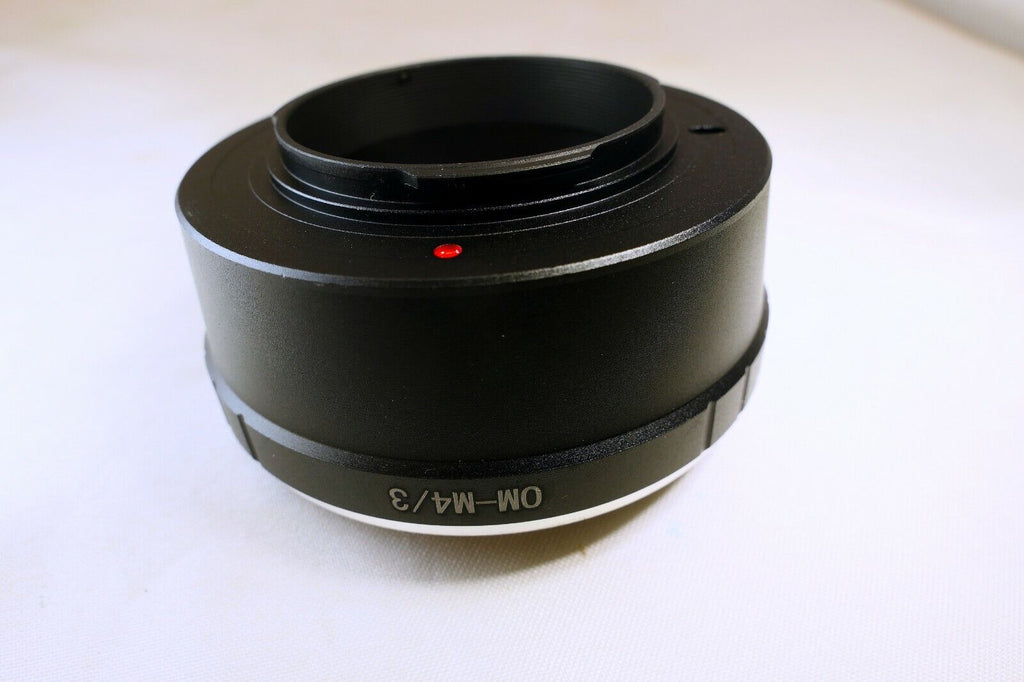 Olympus OM Manual Lens to M4/3 Camera mount Adapter Ring GH3 GH4 Panasonic