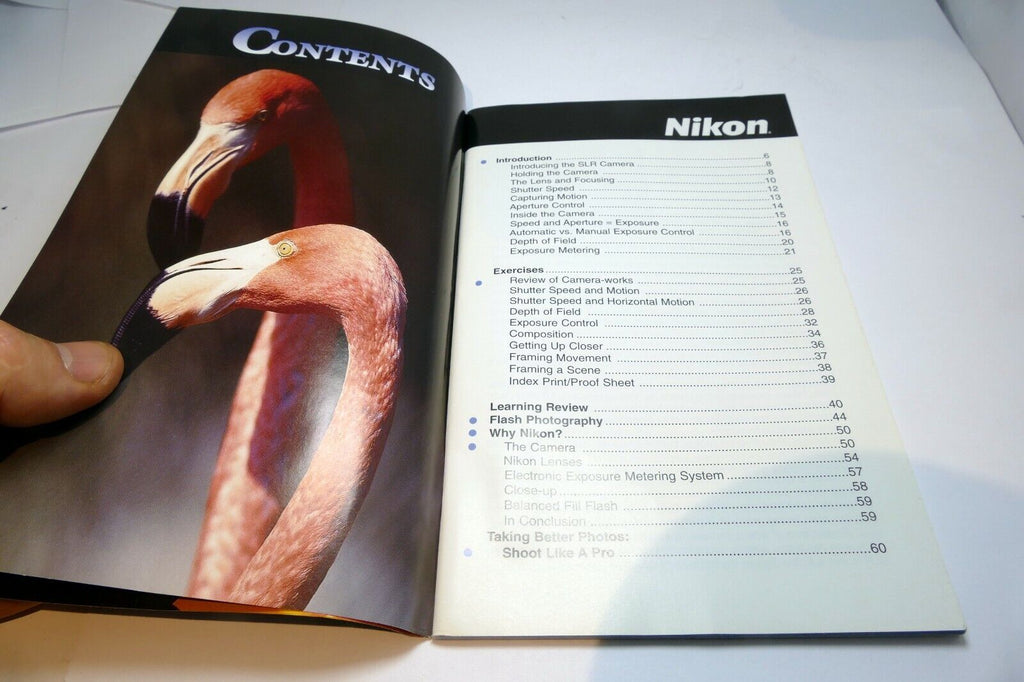 Nikon SLR Brochure English EN 1998 step by step Guide for Taking Great Pictures