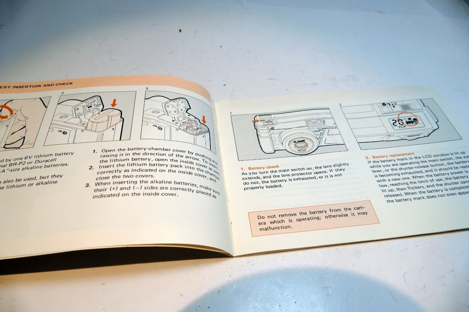 Pentax IQ zoom  35mm Camera User's Manual Instruction Guide