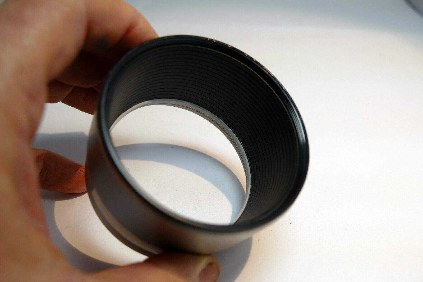64mm ID plastic Lens adapter  unknown brand threaded front 72mm