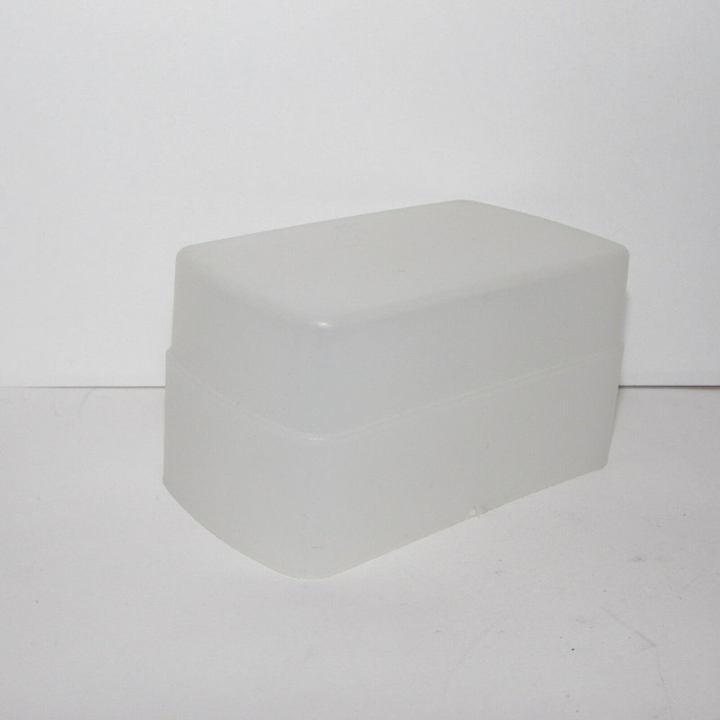 Used "T" Flash Diffuser large 80mm across (unknown brand)   S115010