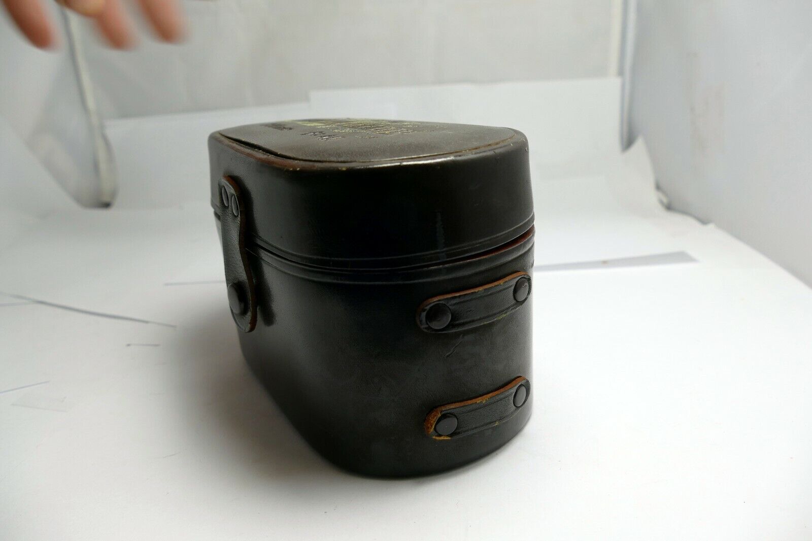 Mamiya Leather case for  Sekor 135mm f4.5 105mm TLR hard case