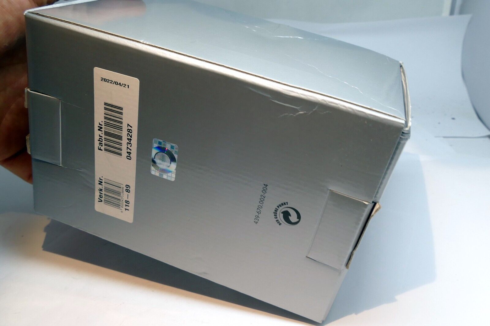 Empty Box for  Apo-Telyt-M 135mm f3.4 11889  lens  (Box only )