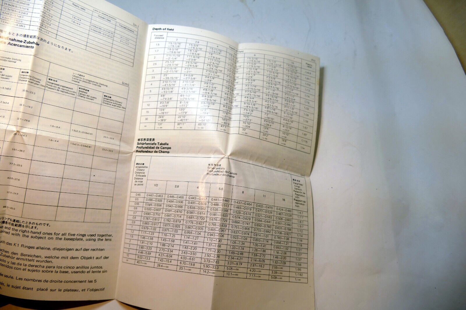 Nikon Nikkor 50mm f2 F Non Ai LENS Instruction Guide Manual 1976