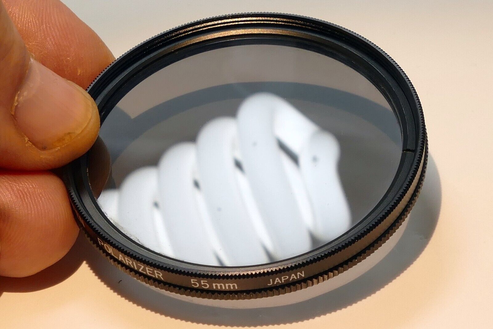 TIFFEN 55mm Polarizer Filter Japan polar PL linear wide angle slim