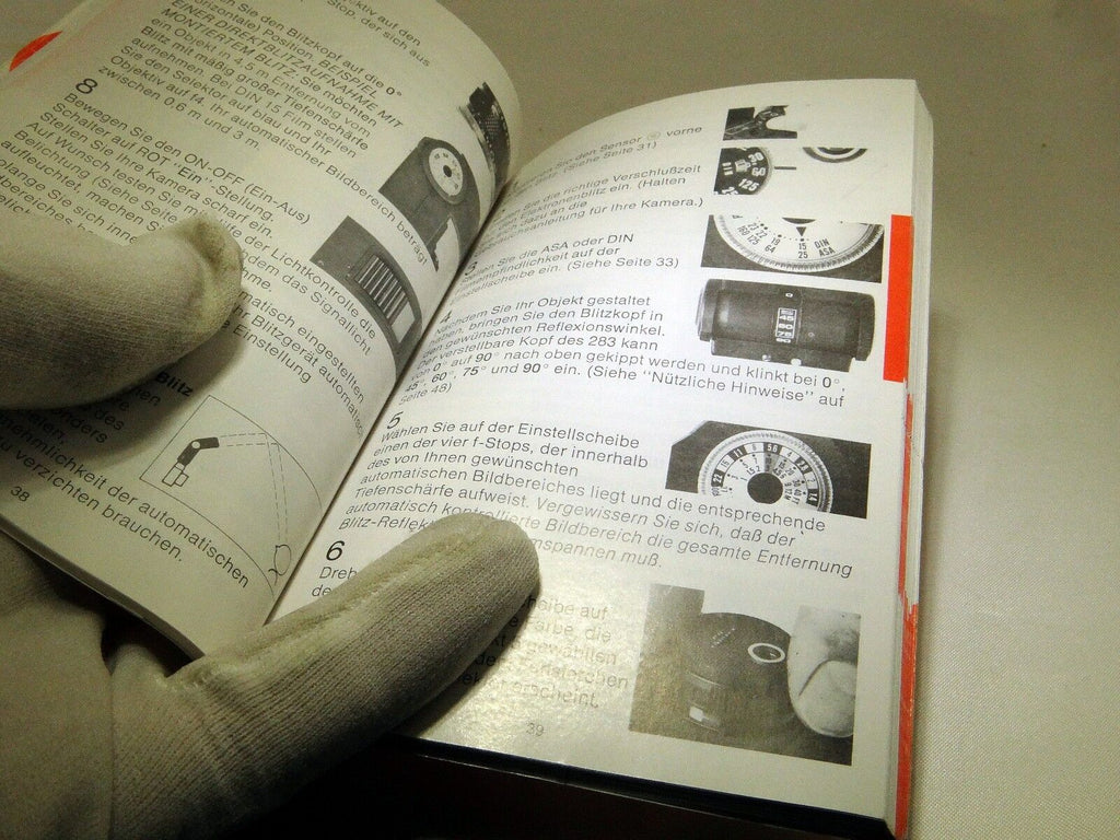 Vivitar 283 Electric Flash Manual Guide Instruction 110 pages English Espanol Fr