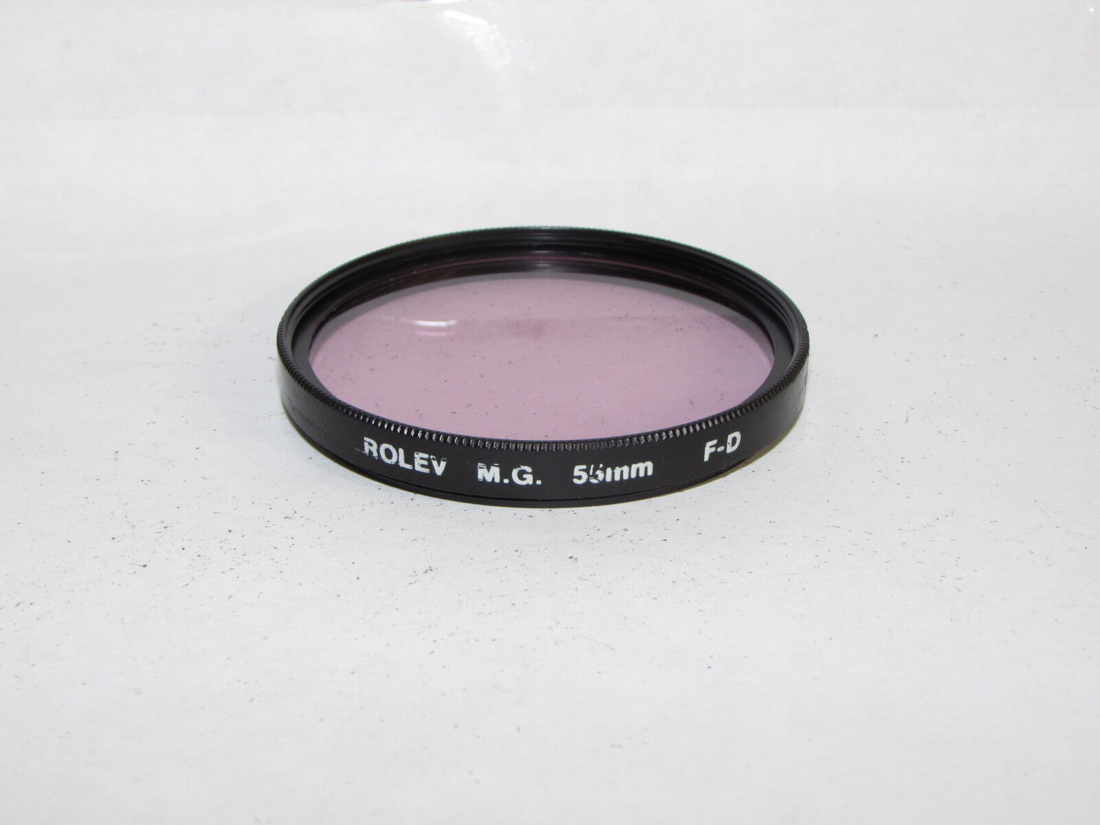 Used Rolev MG F - D 55mm Lens Filter Made in Japan O41024