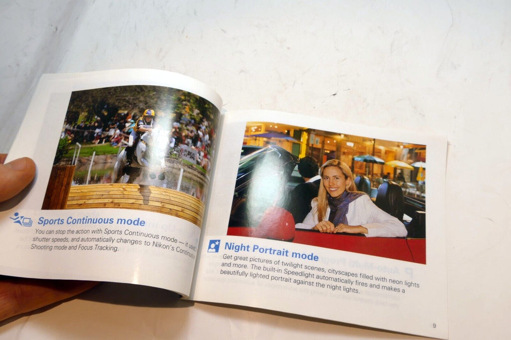 Nikon N55 Photo Guide Camera Brochure 2002